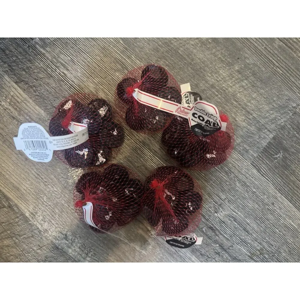 Gag Gift Coal Candy Double Crisp Naughty Joke Novelty Lot of 5 New